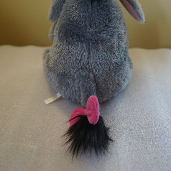 Disney Resort Tokyo Winnie the Pooh Eeyore 9" Fluffy Plush - Picture 5 of 8